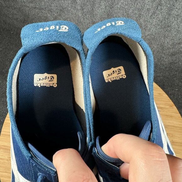 Onitsuka Tiger by Asics Navy and White Sneakers - Picture 7 of 8